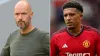 Erik ten Hag and Jadon Sancho need to find a resolution (Mark Pain/Nick Potts PA)