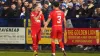 Callumn Morrison, left, bagged a brace in Falkirk’s win (Andrew Milligan/PA)