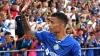 Mason Greenwood has been welcomed to Getafe by many of the club’s fans (Isabel Infantes/PA)