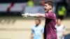 Eastleigh goalkeeper Joe McDonnell’s penalty save earned his side a point at Dorking (Mike Egerton/PA)