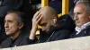 Pep Guardiola’s (centre) Manchester City suffered defeat at Wolves on Saturday (Nigel French/PA)