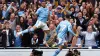 Manchester City’s Phil Foden (right) celebrates