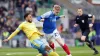 Paddy Lane, right, was among the Portsmouth goalscorers (Gareth Fuller/PA)