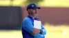 Scotland manager Steve Clarke during a training session at Lesser Hampden (Andrew Milligan/PA)