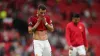 Bruno Fernandes appears dejected after Manchester United’s defeat to Brighton (Martin Rickett/PA)