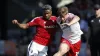 Freddie Draper (right) equalised for Walsall (Nigel French/PA)