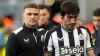 Newcastle midfielder Sandro Tonali (right) was applauded warmly before, during and after Saturday’s 4-0 Premier League win o