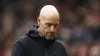 Erik Ten Hag on the sidelines in the defeat by Crystal Palace (Richard Sellers/PA)