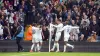 Daniel James celebrates Leeds’ first (Danny Lawson/PA)