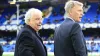 Bill Kenwright, left, and David Moyes became close friends at Everton (Peter Byrne/PA)