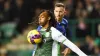 Jair Tavares, left, scored his first Hibs goal against Ross County (Jane Barlow/PA)