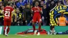 Ryan Gravenberch scored his first goal for Liverpool (Nigel French/PA)