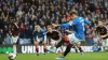 Rangers skipper James Tavernier misses a penalty against Hearts (Steve Welsh/PA)