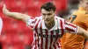 Luke McNally (left) scored for Stoke (Richard Sellers/PA)