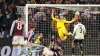 Aston Villa’s Alex Moreno scores their second goal on Thursday (Joe Giddens/PA)