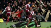 Ollie Watkins celebrates scoring Aston Villa’s winner at Tottenham (John Walton/PA)