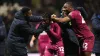 Cardiff City’s Ike Ugbo Yakou Meite (right) after the full-time whistle at Deepdale (Tim Markland/PA Images)