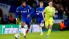 Chelsea’s Reece James (left) and Blackburn Rovers’ Andrew Moran (PA)