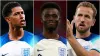 Jude Bellingham, Bukayo Saka and Harry Kane starred for England in 2023 