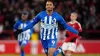 Brighton forward Joao Pedro continued his fine form (Nick Potts/PA)