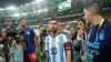 Lionel Messi spoke out against the treatment of Argentina’s fans in Brazil (Silvia Izquierdo/AP)