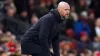 Erik ten Hag saw his side scrape a 1-0 win against Luton (Martin Rickett/PA)