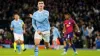 Phil Foden celebrates his equaliser (David Davies/PA)