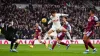 Son Heung-Min goes close during Tottenham’s 2-1 defeat at home to Aston Villa (John Walton/PA)