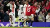 Victor Lindelof celebrates scoring the winning goal (Martin Rickett/PA)