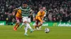 Celtic’s Luis Palma missed from the penalty spot (Andrew Milligan/PA)