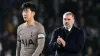 Ange Postecoglou applauds the Tottenham fans at Brighton (Gareth Fuller/PA)