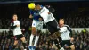 Tosin Adarabioyo, centre, was the hero for Fulham (Peter Byrne/PA)