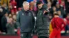 Jurgen Klopp (right) was unimpressed with the Liverpool fans (Peter Byrne/PA)