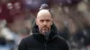 Bubbles burst on Manchester United manager Erik ten Hag (Adam Davy/PA)