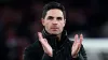 Arsenal manager Mikel Arteta applauds the fans after the Premier League match at the Emirates Stadium, London. Picture date: