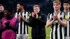 Newcastle head coach Eddie Howe, centre, has warned more VAR would “ruin” football (Owen Humphreys/PA)