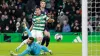 Celtic’s Oh Hyeon-Gyu nets against Hibs (Steve Welsh/PA)