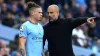 Kalvin Phillips (left) has struggled to tie down a first-team spot at Manchester City under Pep Guardiola (Nick Potts/PA)