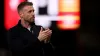 Rob Edwards applauds the fans at Bournemouth (Steven Paston/PA)