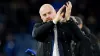 Everton manager Sean Dyche applauds the fans following the Premier League match at Turf Moor, Burnley. Picture date: Saturda