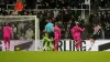 Lewis Miley scores Newcastle’s opener against Fulham (Owen Humphreys/PA)