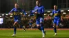 Ronan Curtis celebrates his late winner (Rhianna Chadwick/PA)