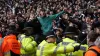 Fans clashed with police at West Brom (Bradley Collyer/PA)