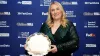 Chelsea Women manager Emma Hayes received the Football Writers Tribute Award in London on Sunday (Zac Goodwin/PA)