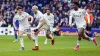 Patrick Bamford celebrates scoring Leeds’ opener in their 3-0 win at Cardiff (Nick Potts/PA)