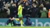 Jonathan Rowe celebrates scoring for Norwich against West Brom (Nigel French/PA)