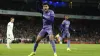 Liverpool’s Luis Diaz celebrates after Arsenal’s Jakub Kiwior scores an own goal during the Emirates FA Cup Third Round matc