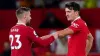 Harry Maguire and Luke Shaw have been pictured in training (Nick Potts/PA)