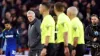 David Moyes, left, shows his frustration after a late penalty gave Sheffield United a point (Mike Egerton/PA)