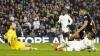 Crysencio Summerville, right, scores for Leeds against Rotherham (Danny Lawson/PA)